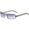 Byblos Y2K narrow small geometric sunglasses BYBLOS Wrap Zoomers' Archive Glasses