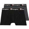 Champion Core X2 Boxer Aderenti Uomo (Pacco da 2)