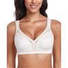 Lemorosy Reggiseno Minimizer Donna Coppe Piene Senza Ferretto | Non Imbottite Taglie Forti Comodo per uso quotidiano Tenuta forte e sostegno sicuro tutto il giorno Spalline larghe