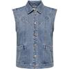 ONLY Onlkennedy Sl Dnm Waistcoat Bj Giacca Donna (Pacco da 1)