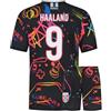 Kingdo Noorwegen Maglia da Calcio Haaland - Gaming - Bambini e Adulti - Ragazzi - Divisa da Calcio - Regali per Il Calcio - Abbigliamento Sportivo - Taglia 152