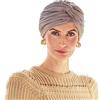 Christine Headwear HocJoyo Turban Brown 1572-0167 | Turbante in bambù - Cappello Oncologico Donna | Bandana per chemioterapia | Taglia unica, marrone, Taglia unica