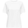 ONLY ONLMONJA T-Shirt | Regular Fit, Maniche corte, Casual, Temperatura massima 30°C ciclo normale