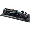 OPO 10 Modellino di Formula 1 in Scala 1/24 Compatibile con Mercedes-AMG F1 W15 E Performance Lewis Hamilton 2024 F1 - OR107