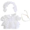 niannyyhouse Vestiti per bambola di peluche, 10-15 cm, accessori per vestito, accessori compatibili con bambola Labubu da 17 cm