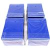 docsmagic.de 4 x Deck Box Full Blue + Card Divider - Porta Mazzo Blu - PKM YGO MTG