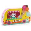 DJECO Puzzle Camioncino dei gelati 16 pezzi,Djeco,Eta 3+