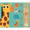 DJECO Primo Puzzle,Nella giungla, 4 puzzle con animali,Djeco,Eta 2+