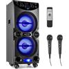 FENTON Stazione karaoke su ruote 2x 10 Live2104 178.425