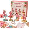 Generic Collezione di Kit Fai da Te 3D Mini World con Perline Creative, Kit Fai da Te for Piccoli Animali con Perline 3D, Kit Artigianale for Animali con Perline minuscole