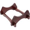 ULTECHNOVO Supporto per Botti in Legno, Base Decorativa Rustica ed Elegante per Fusto Birra e Vaso, per Bar Domestico e Decorazione Banco Bar