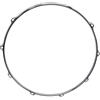 JISADER Snare Drum Batter Drum Hoop 8 Hole Drum Rim 14 pollici 8 Lug Batter Hoop per strumento, Circolo superiore