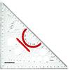 Rumold 354210 Triangolo Techno metallo, Trasparente