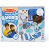 Melissa & Doug Set Piccoli Barbieri - Gioco per Fare il Parrucchiere con Rasoio e Barba Regolabile, Gioco Educativo, Giochi di Imitazione Montessori, Regalo per Bambini e Bambine, 3+ Anni