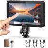 NEEWER F700 Monitor da Campo per Fotocamera 7", 2000nit HD 1920x1080 IPS Touch Screen con 3D LUT, Loop in/Out HDMI 4K con Peak Focus DSLR Video Assist HDR Waveform, Cold Shoe, Batteria 5200mAh e Cavo