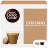 NESCAFÉ DOLCE GUSTO Cortado Espresso Macchiato Caffè, 6 Confezioni da 16 Capsule (96 Capsule Compatibili Nescafé Dolce Gusto)