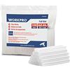 WORKPRO 100 bastoncini di colla calda 100 x 11 mm, bastoncini di colla trasparenti universali per pistola a colla calda, ideali per fai da te, artigianato, tempo libero