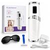 Motswedi Epilatore Luce Pulsata, Con Funzione di Raffreddamento, Laser Peli Donna, 999.999 Lampi, Luce Pulsata, Potenza Regolabile a 9 Livelli, Epilatore Elettrico Donna, Per Donne, Uomini, Ascelle