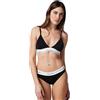 Calvin Klein Donna Perizoma Thong Elasticizzato, Nero (Black), XL