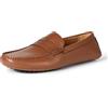 Amazon Essentials Mocassini Driver Uomo, Tan Finta Pelle, 39.5 EU