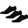 Lee Calzini Invisibili Unisex ASH 3PKA Nero