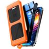 TOCOL Privacy Pellicola Protettiva per iPhone 16 Plus/iPhone 15 Plus 6,7 Pollici, 25° Reali Anti-Spy, Rimozione Automatica Della Polvere, Copertura Completa, Senza Bolle, Durezza 9H, 2 Pezzi