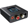 1Mii Ricevitore Audio Bluetooth 6.0 Hi-Fi con AUX da 3,5 mm e RCA