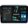BXLIYER [6G+128G, Octa-Core] Android 15 IPS Autoradio Per Fiat Ducato/Peugeot Boxer/Jumper (2006-2015) - Wireless CarPlay Android Auto - Camera & MIC - DSP DAB Volante WiFi - 9 Pollice 2 Din