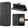 Kezaizhe Custodia per OnePlus Nord 5 PU Pelle Wallet Protettivo Cellulare Flip Cover per One Plus Nord5 a Portafoglio Telefono con Magnetica (Nero)