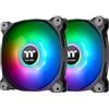 Thermaltake Pure Duo 14 ARGB Sync Radiator Fan 2 Pack Black Fan