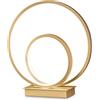 Ideal Lux OZ TL ON-OFF OTTONE 3000K Mod. 269498 Lampada Da Tavolo 1 Luce