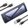 Case SSD M.2 Nvme Pcie USB C 3.2 Gen 2 10Gbps UASP, Enclosure Esterno per Disco