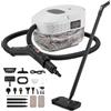 Cepolawa Pulitore a vapore con serbatoio da 1,6 l, pulitore a vapore manuale da 2500 W, pressione 3 bar e pulitore a vapore ad alta pressione 105 °C, vapore caldo, senza sostanze chimiche