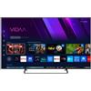 Telesystem Smart TV 50 Pollici 4K Ultra HD Display QLED Vidaa Telesystem TS50FLQLEDSMV15