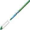 Schneider Penna a sfera con cappuccio Schneider Slider Basic verde - punta 1,4 mm - fusto azzurro/verde