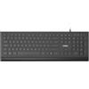Nilox Tech Tastiera con cavo Nilox Tech layout italiano USB 2.0 cavo 150 cm colore nero NXKBIT000014 - F09645