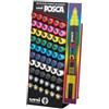 Osama Espositore da banco Uni Posca 60 colori assortiti punta PC5 M PC5M 5D conf. 60 pz - F01689