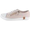 Andrea Conti Sneakers Basse da Donna, Rosa Chiaro/Bianco, 39 EU