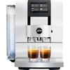 JURA Z10 Diamond White Macchina da caffè espresso COMPLETAMENTE AUTOMATICA, colore Diamond White, 51 Bevande, anche con latte, Sweet Foam, Cold Brew, Light Brew