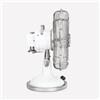 H.Koenig JOE50 BIANCO Ventilatore, ALTISSIMA QUALITÀ, completamente in METALLO, colore BIANCO, BASSA RUMOROSITÀ, diametro 25 cm