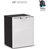 Vitrifrigo C75DWL CHR HP Frigo-Freezer, A cassetto, 75 Litri, Grigio, Serie CHROMELOCK, Luce LED, A x L x P 62.2x47x46 cm