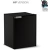 Vitrifrigo C75L CHR HP Frigo-Freezer, Porta singola, 75 Litri, Nero, Luce LED, Vent Position, A x L x P 62.2x47x46 cm