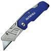 Faithfull Coltello multiuso Faithfull con blocco lama - Coltello tascabile pieghevole con cambio lama rapido, corpo in nylon leggero, clip da cintura e foro per cordino