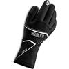 Sparco 00260NR3L CRW 2020 Guanti Karting, Nero, L