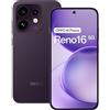 OPPO Reno16 5G Telefono 8+512GB 6000mAh 120Hz 50MP, Purple Black