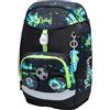 Baagl Zaino per la scuola di prima classe per bambini, Airy Plus, con sistema di schienale ergonomico e cintura rimovibile, ultraleggero per la scuola elementare, scuola folk, calcio, 25 l, Designer
