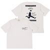 Universal Works T-shirt Single Jersey Print Uomo Ecru