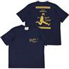 Universal Works T-shirt Single Jersey Print Uomo Navy