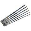 Componenti Canna da pesca ad alto tenore di carbonio Fibra di Carbonio telescopico Super Hard Ultra Light Carp Fishing Pole flusso Pesca Rod Ganci(6.3 m)