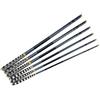 Componenti Canna da pesca ad alto tenore di carbonio Fibra di Carbonio telescopico Super Hard Ultra Light Carp Fishing Pole flusso Pesca Rod Ganci(4.5 m)
